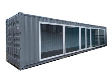 container 40' high cube vetrate 