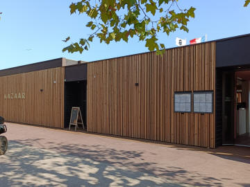 Copertura Legno Container