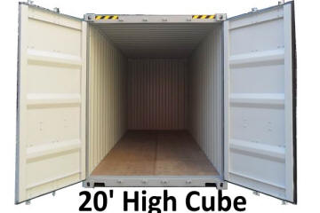 20' high cube