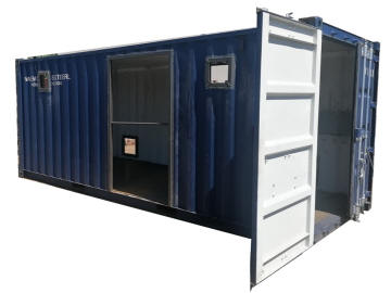 20' shelter high cube