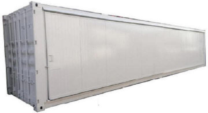 Container 40' Box ante scorrevoli